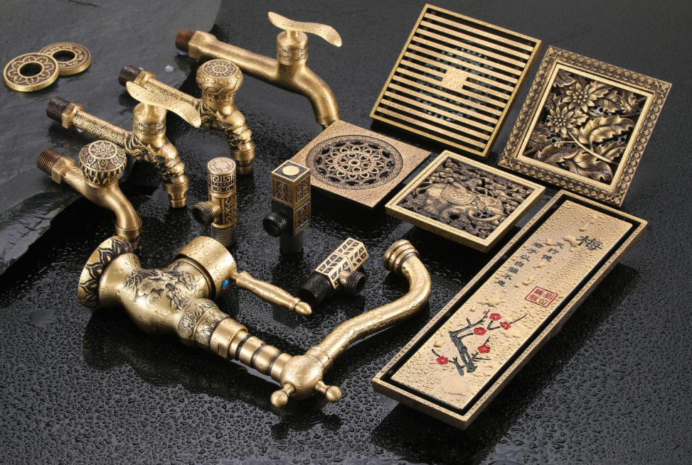 Recente bedrijfscases over Elegante messing armaturen voor de badkamer